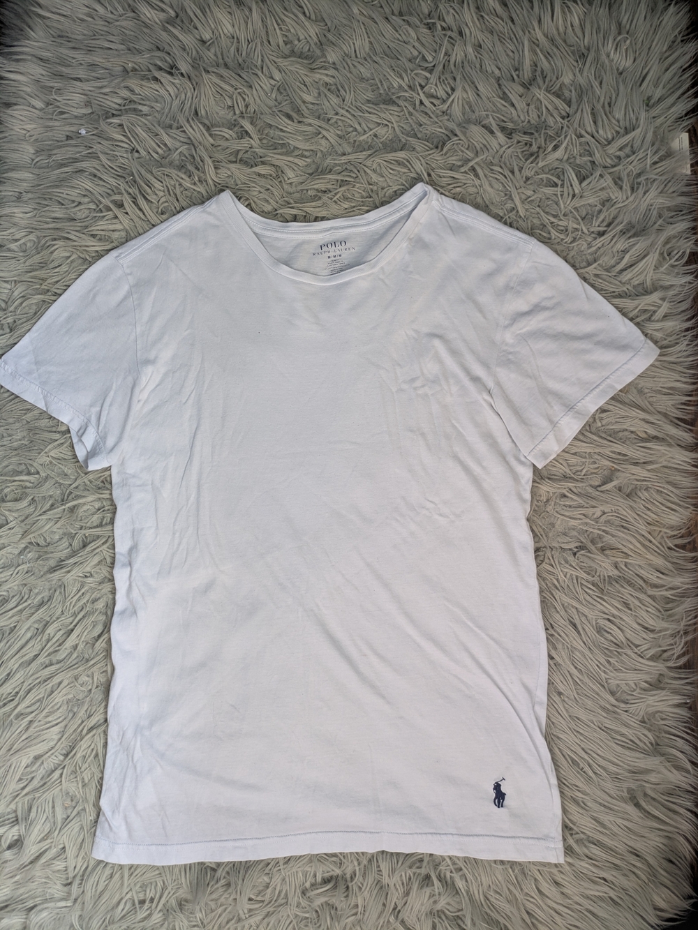 Polo by Ralph Lauren White Men's Crew Neck T-Shirt